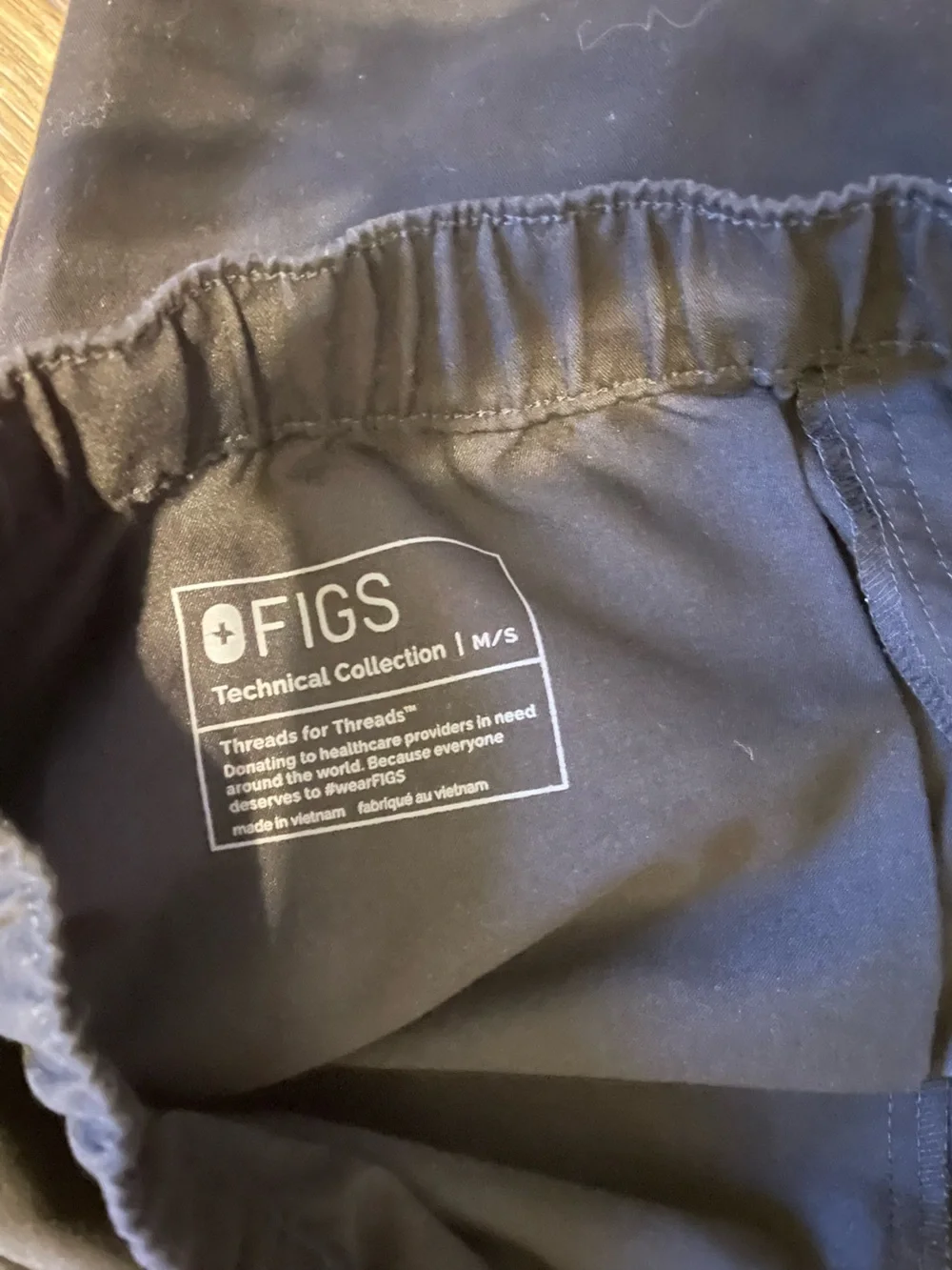 Figs Tansen Black Men’s Jogger Scrub Pants